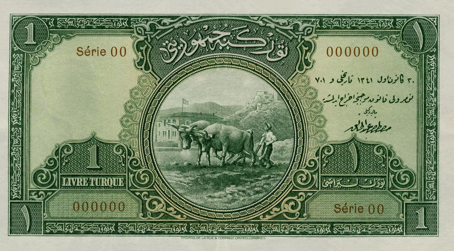 1 Türk Lirası